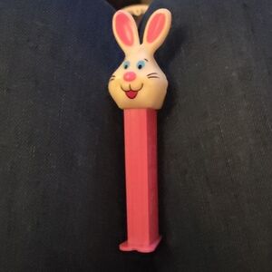 Vintage Pink Bunny PEZ Candy Dispenser